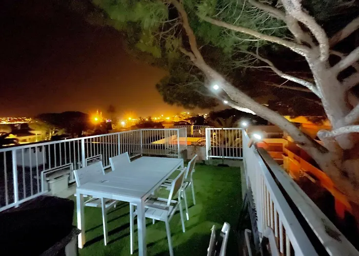 Rooftop With A Seaview